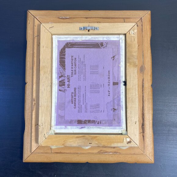 6 x 8 ANDRES ORPINAS print Vintage Woodland Cottage Picture flowers Daisy bucket - Picture 5 of 10